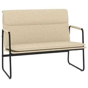 Creme Sitzbank, Stoff, 100 cm
