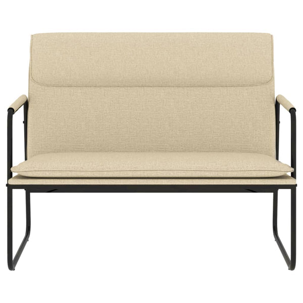 Creme Sitzbank, Stoff, 100 cm