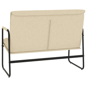 Creme Sitzbank, Stoff, 100 cm