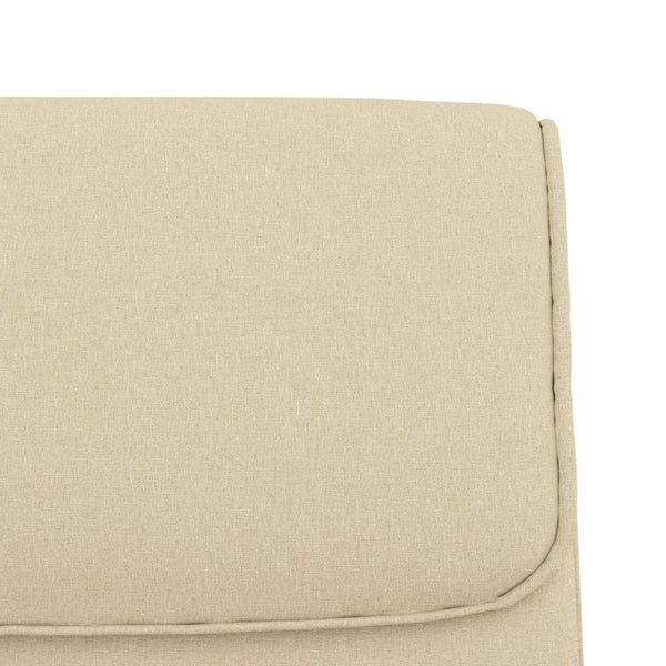 Creme Sitzbank, Stoff, 100 cm