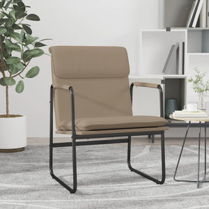 Loungesessel Cappuccino-Braun Kunstleder