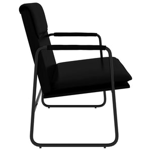 Sitzbank Schwarz Kunstleder 100 cm