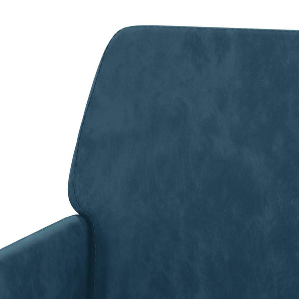 Blauer Samt Sessel 62x79x79 cm
