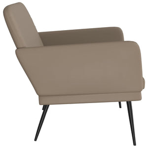 Sitzbank Cappuccino-Braun Kunstleder 107 cm