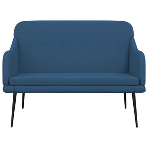 Blaue Sitzbank Stoff 110 cm