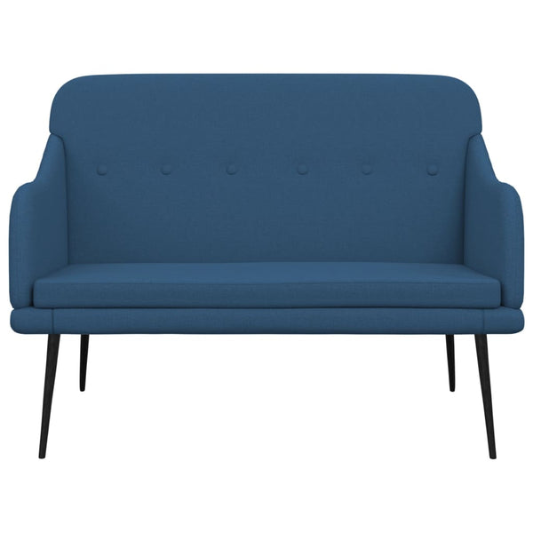 Blaue Sitzbank Stoff 110 cm