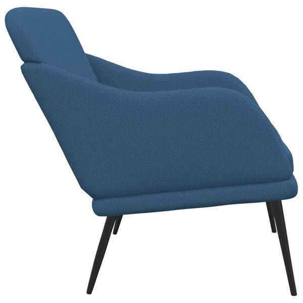 Blaue Sitzbank Stoff 110 cm