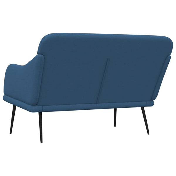 Blaue Sitzbank Stoff 110 cm