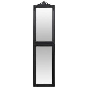 vidaXL Full-Length Mirror Black 45x180 cm