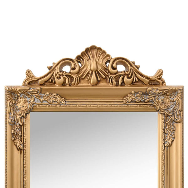 Goldener Standspiegel 50x200 cm