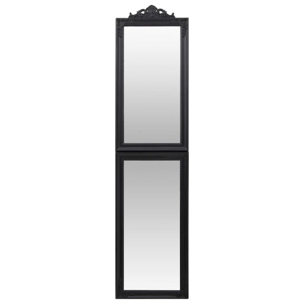 vidaXL Full-Length Mirror Black 50x200 cm