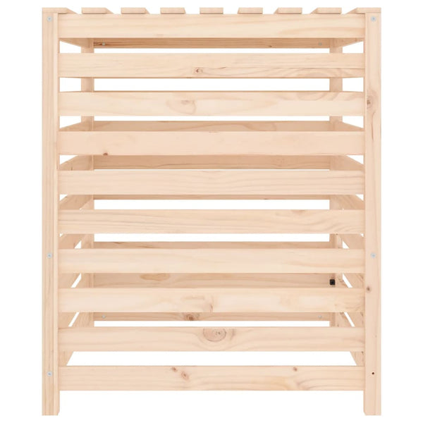 Holz Komposter Kiefer 82,5x82,5x99,5 cm