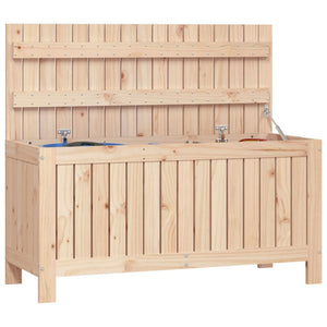 Gartentruhe Kiefer Massivholz 108 cm