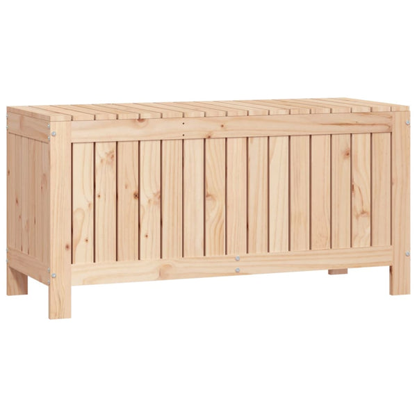Gartentruhe Kiefer Massivholz 108 cm