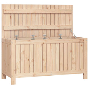 Gartentruhe Kiefer Massivholz 115x49x60 cm