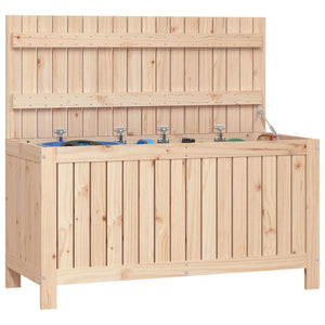Gartentruhe Kiefer Massivholz 115x49x60 cm