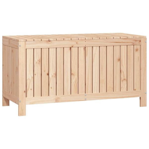 Gartentruhe Kiefer Massivholz 115x49x60 cm