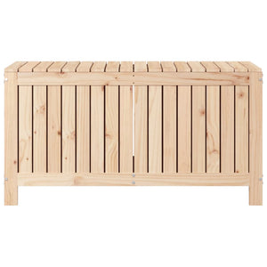 Gartentruhe Kiefer Massivholz 115x49x60 cm