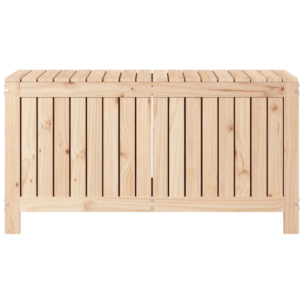 Gartentruhe Kiefer Massivholz 115x49x60 cm
