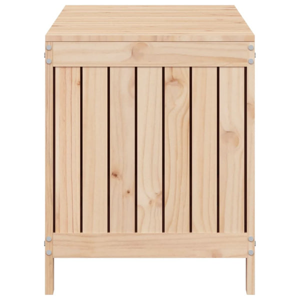 Gartentruhe Kiefer Massivholz 115x49x60 cm