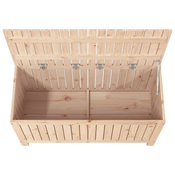 Gartentruhe Kiefer Massivholz 115x49x60 cm