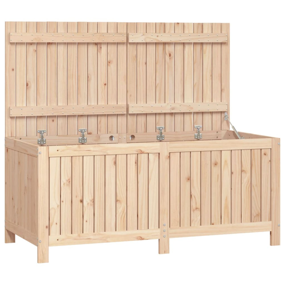 Gartentruhe Kiefer Massivholz 147 cm
