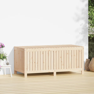Gartentruhe Kiefer Massivholz 147 cm