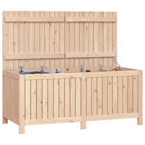 Gartentruhe Kiefer Massivholz 147 cm