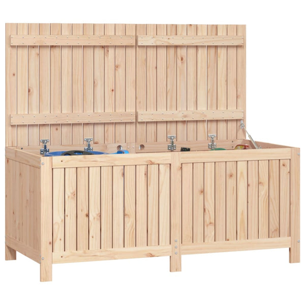 Gartentruhe Kiefer Massivholz 147 cm