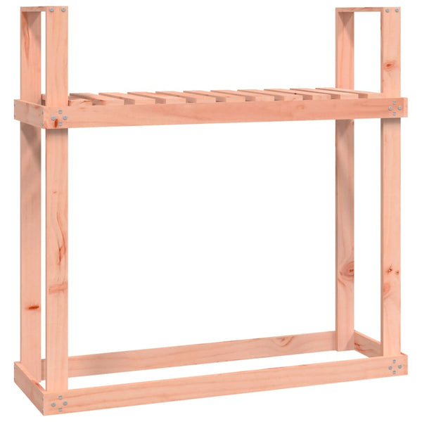 vidaXL Range-bûches 110x35x108,5 cm Bois massif douglas