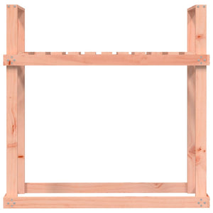 vidaXL Range-bûches 110x35x108,5 cm Bois massif douglas
