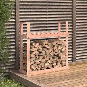 vidaXL Range-bûches 110x35x108,5 cm Bois massif douglas