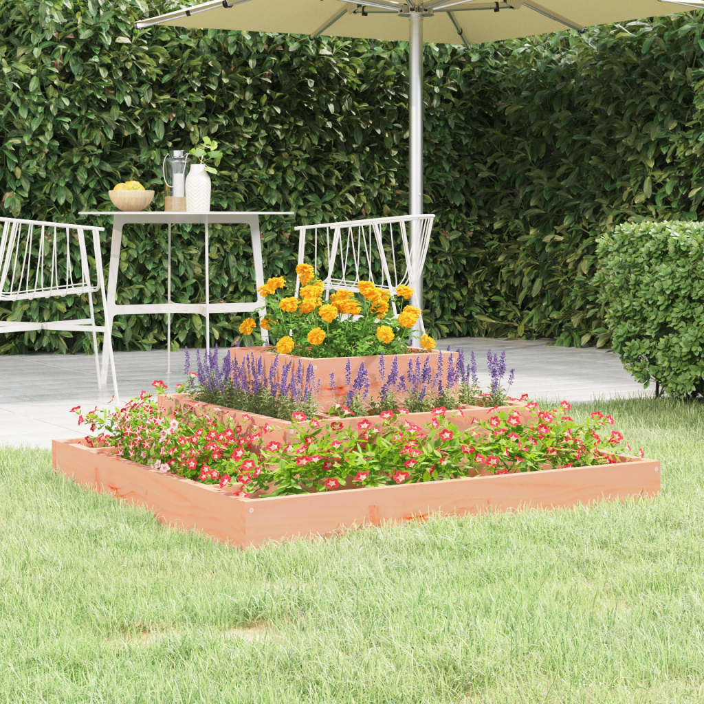 Massiver Pflanzkübel Douglasie 80x80x27cm
