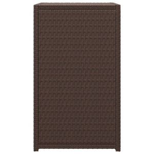 Braun C-Tisch Poly Rattan 40x35x60 cm