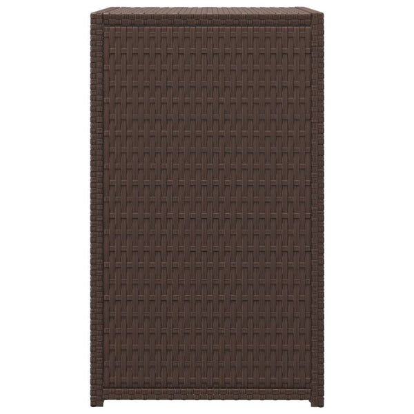 Braun C-Tisch Poly Rattan 40x35x60 cm