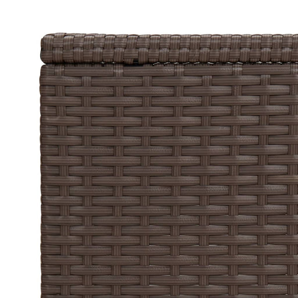 Braun C-Tisch Poly Rattan 40x35x60 cm