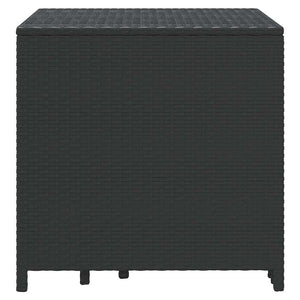 Schwarze Satztische 3er Set Poly Rattan