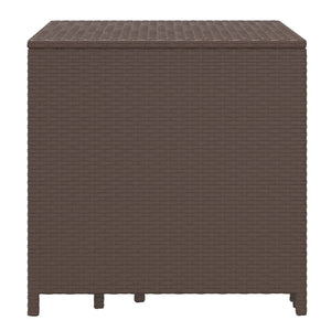 Satztische 3er Set Braun Poly Rattan