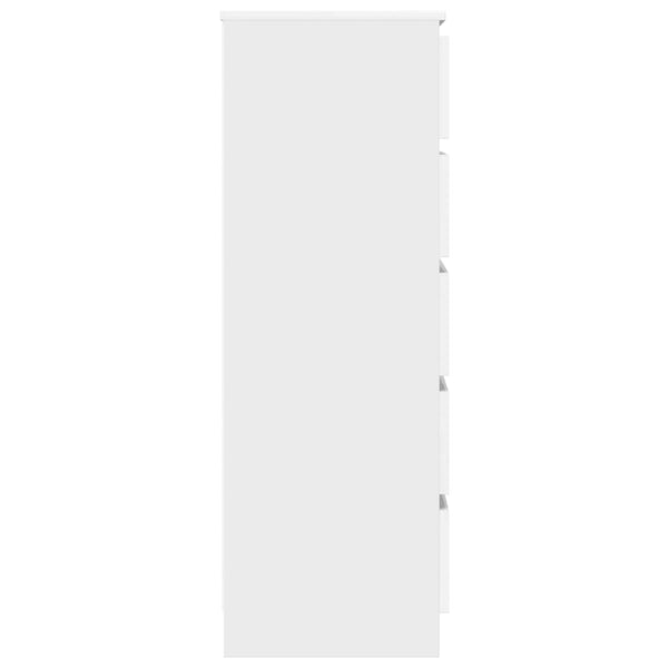 Weißer Schubladenschrank 60x36x103cm