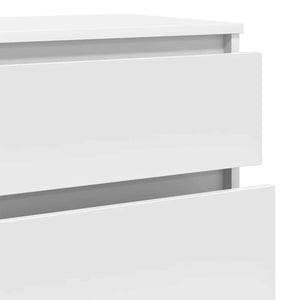 Weißer Schubladenschrank 60x36x103cm