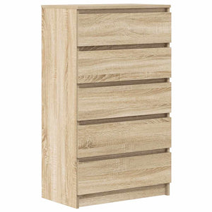 Schubladenschrank Sonoma Eiche 60x36x103 cm