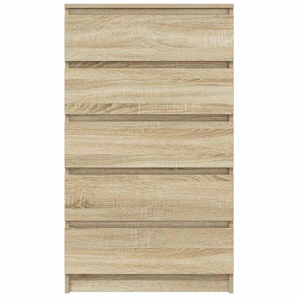 Schubladenschrank Sonoma Eiche 60x36x103 cm
