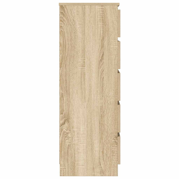 Schubladenschrank Sonoma Eiche 60x36x103 cm