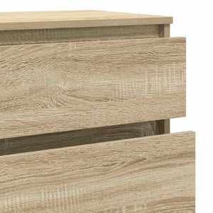 Schubladenschrank Sonoma Eiche 60x36x103 cm