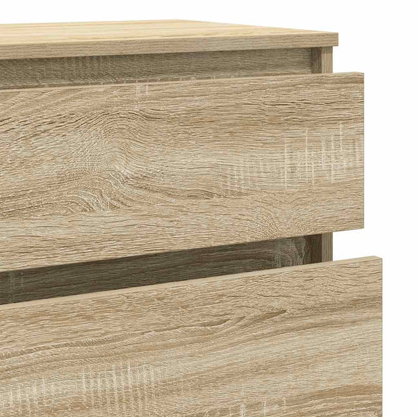 Schubladenschrank Sonoma Eiche 60x36x103 cm