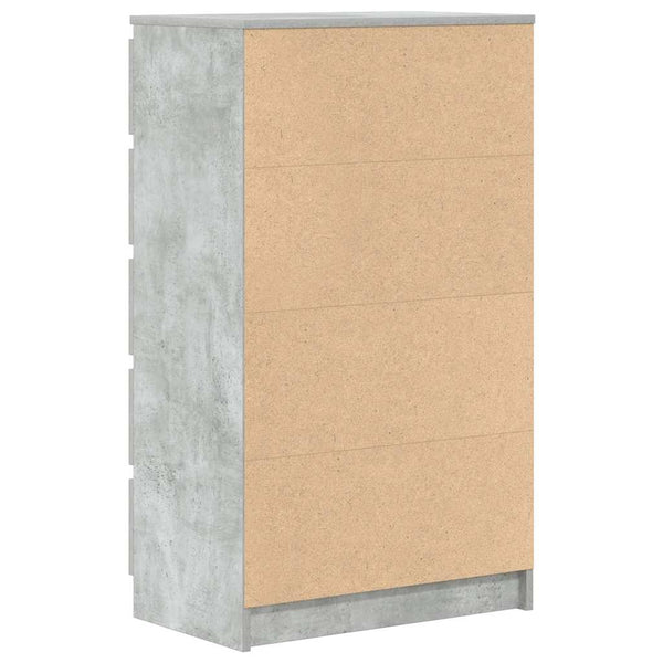 Betongrauer Schubladenschrank 60x103 cm