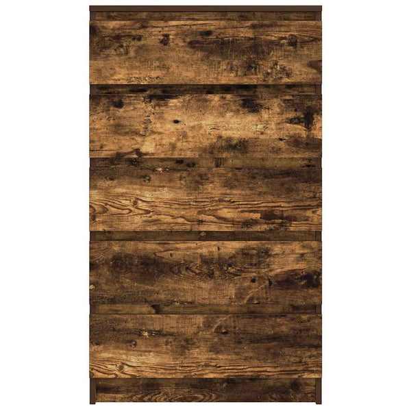 Schubladenschrank Räuchereiche 60x36x103 cm