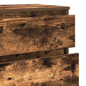 Schubladenschrank Räuchereiche 60x36x103 cm