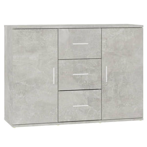 Betongraues Sideboard 91 cm