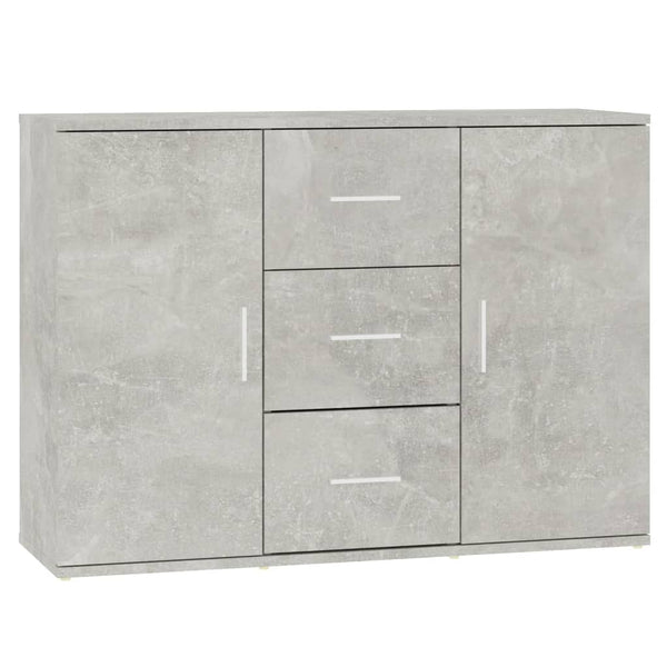 Betongraues Sideboard 91 cm